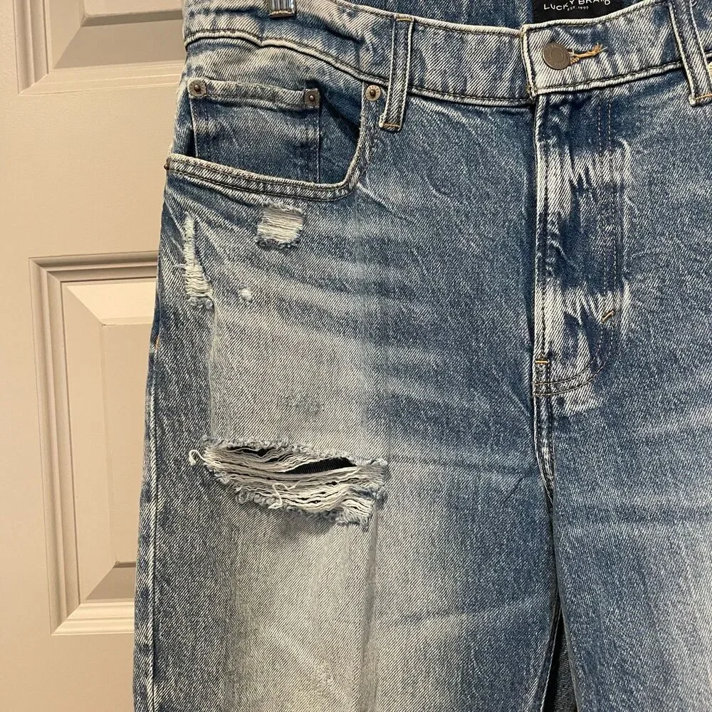 Lucky Brand distressed boy jeans, size 12/31 - Picture 4 of 12